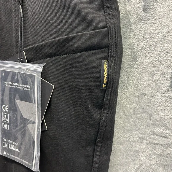 SHIMA Cruz 2.0 Motorcycle Leggings Womens 2XL Black Biker Performance - Picture 3 of 16